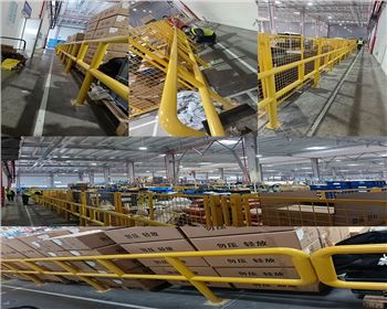 青海西安工廠庫房圍欄護(hù)欄廠家